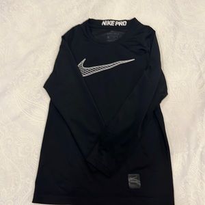 Youth Nike Pro Dri-Fit long sleeve shirt